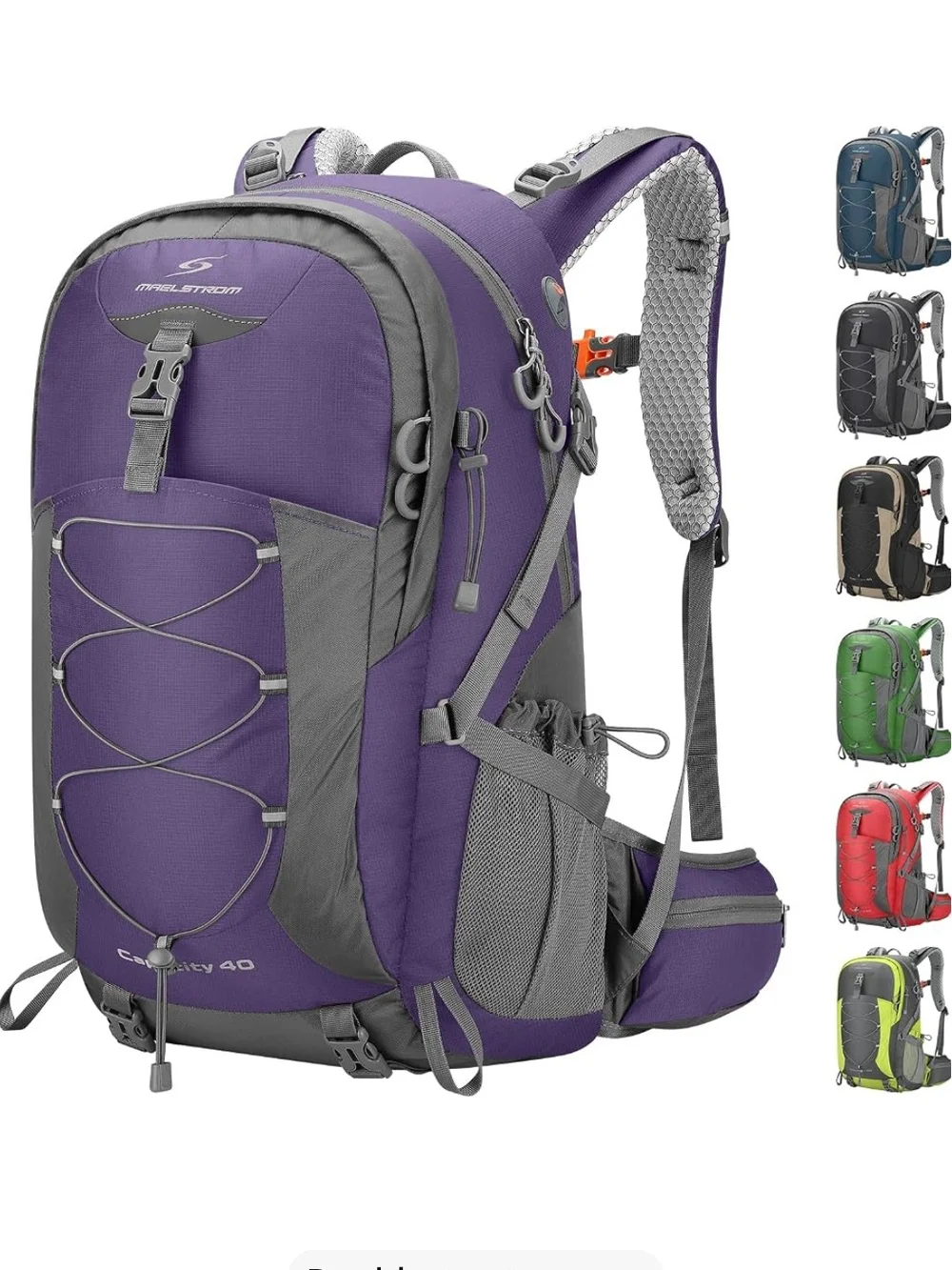 Maelstrom Purple Daypack Backpack 40 L Brand New